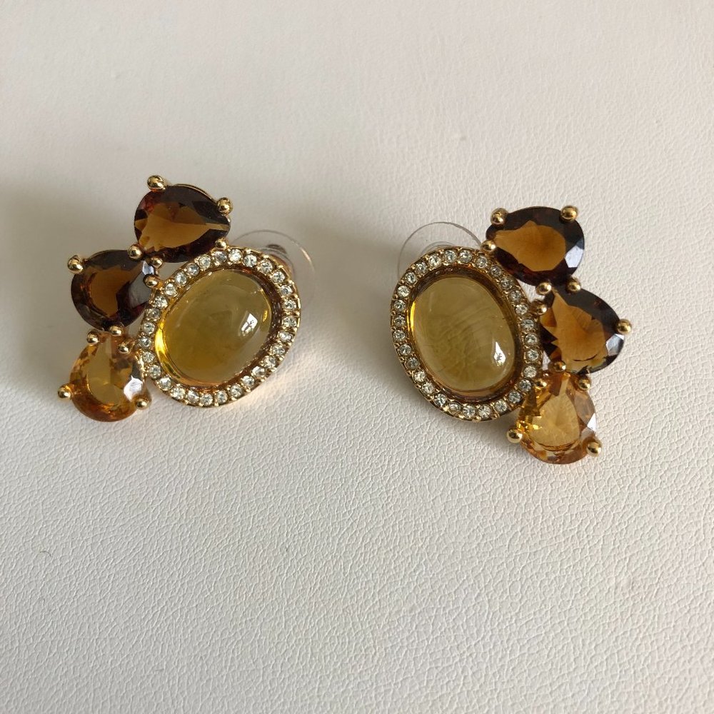 KATE SPADE Neutral Orchestra Hall Earrings